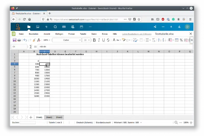 SwissStash Screenshot